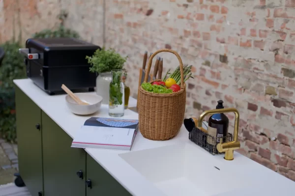 Outdoor Kitchen - Olive Green