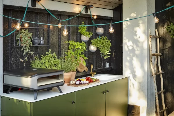 Outdoor Kitchen - Olive Green